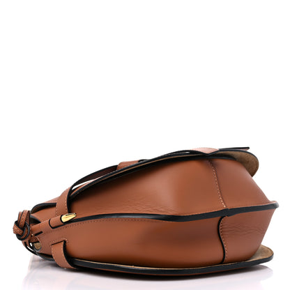 Loewe Calfskin Jacquard Small Gate Dual Bag Tan 5 of 10