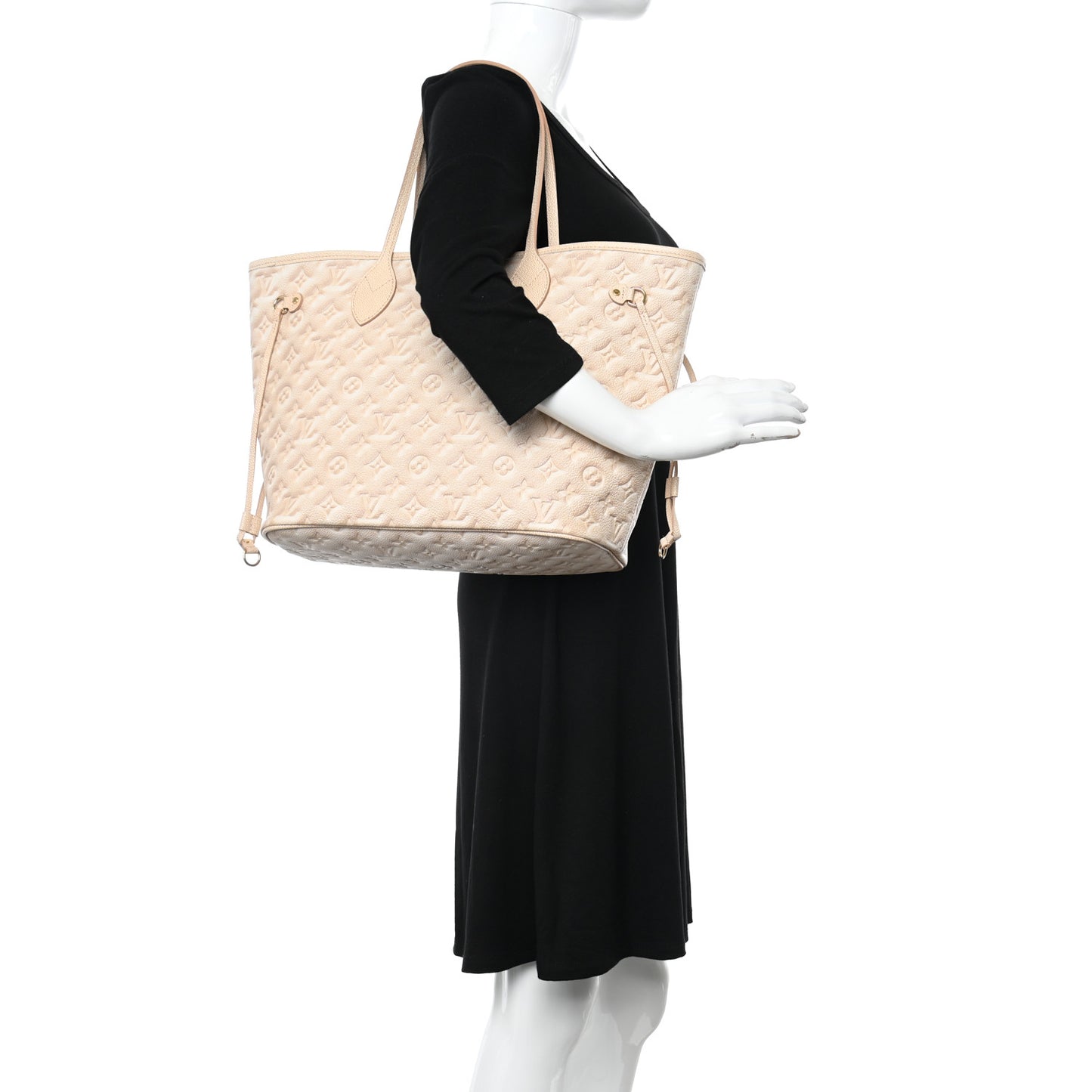 Empreinte Monogram Summer Stardust Neverfull MM Beige Clair