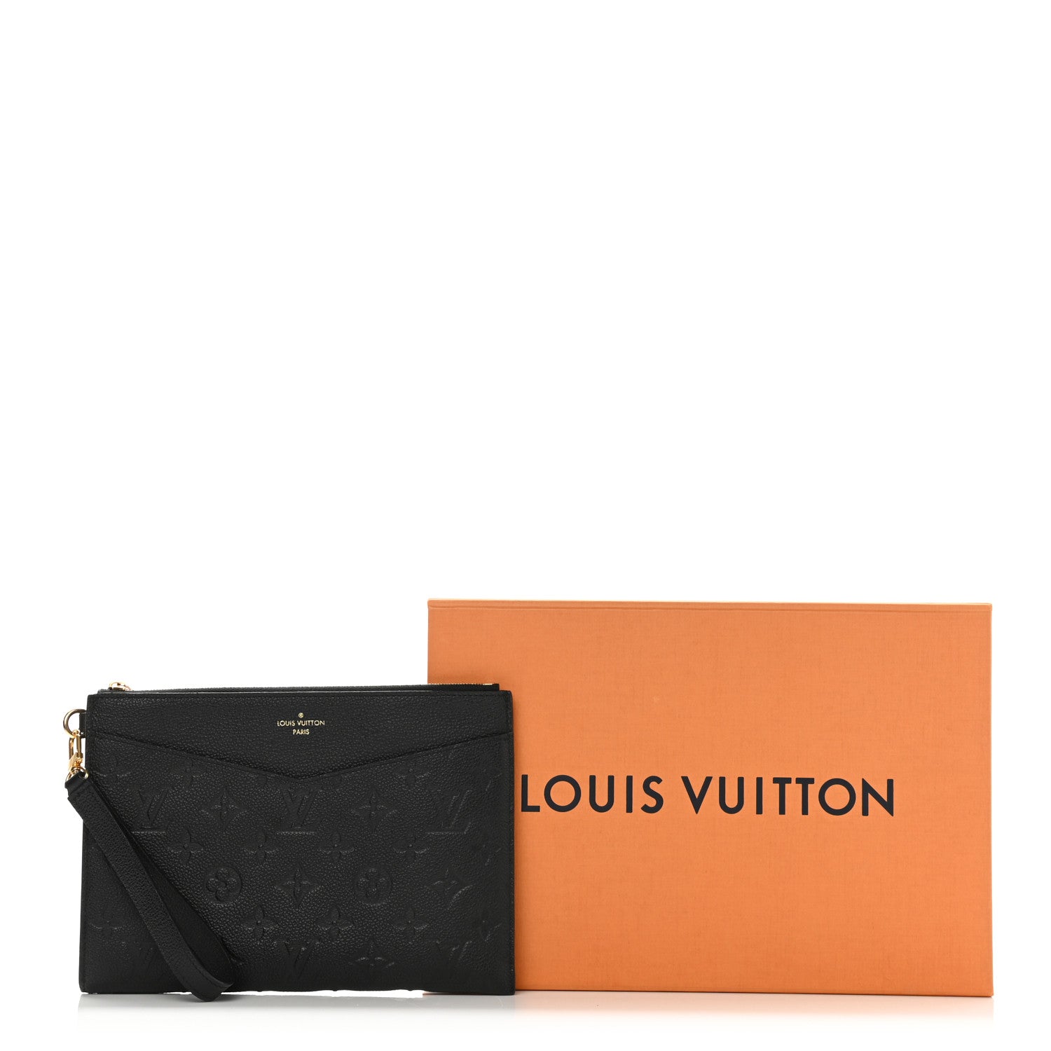 Louis Vuitton Empreinte Pochette Melanie MM Black 9 of 9