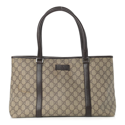 Gucci GG Plus Monogram Medium Joy Tote Dark Brown 1 of 13