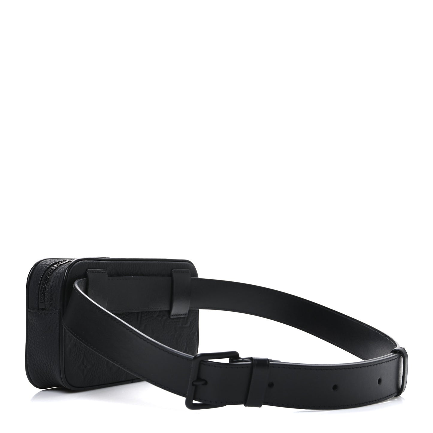 Taurillon Monogram Uniformes Solar Ray Soft Pochette Volga Belt Bag Black