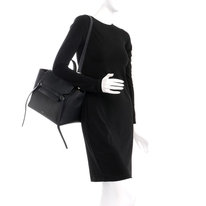 Celine Grained Calfskin Mini Belt Bag Black 2 of 17