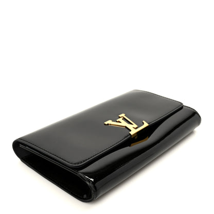 Louis Vuitton Patent Louise EW Clutch Black 4 of 7