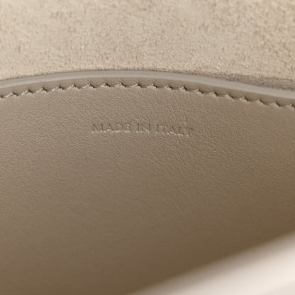Celine Smooth Calfskin Mini Cuir Triomphe Bucket Bag White 7 of 12