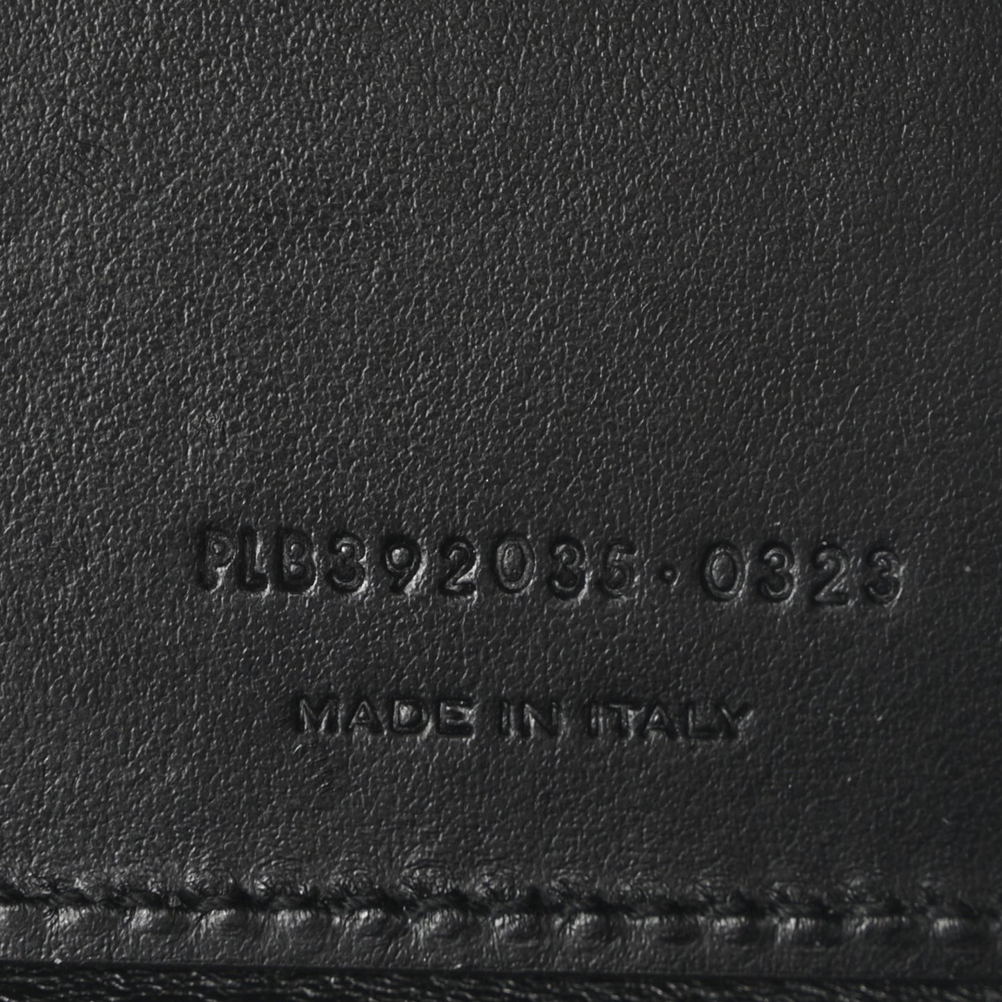 Grained Calfskin Nano Sac De Jour Black