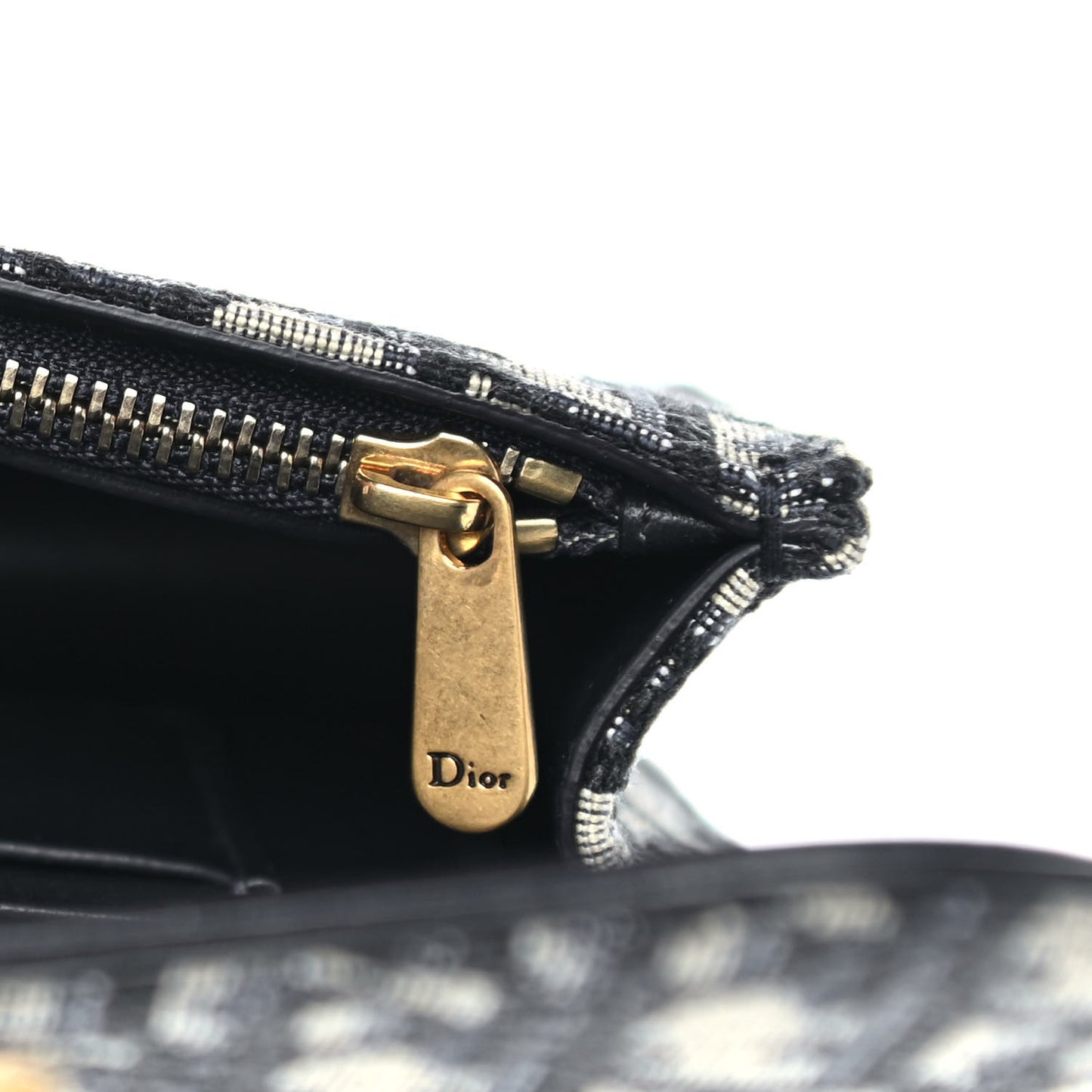 Oblique Saddle Belt Bag Blue
