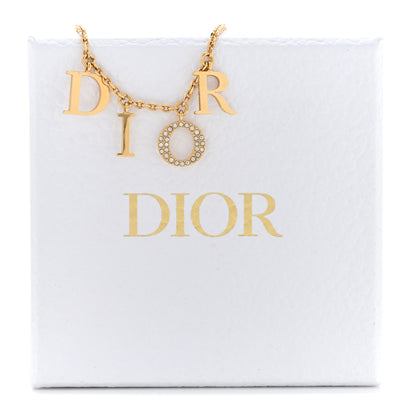 Christian Dior Crystal Dio(r)evolution Necklace Gold 7 of 7