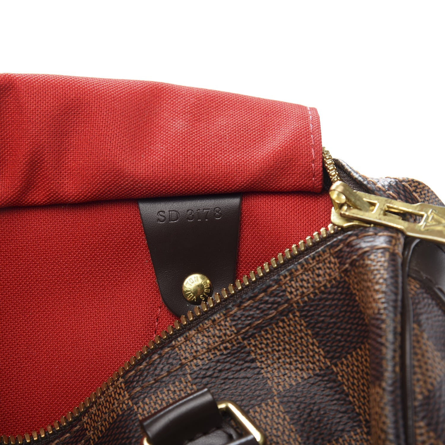 Louis Vuitton Damier Ebene Speedy Bandouliere 25 7 of 14