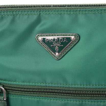 Prada Nylon Flat Messenger Bag Oleandro 9 of 9