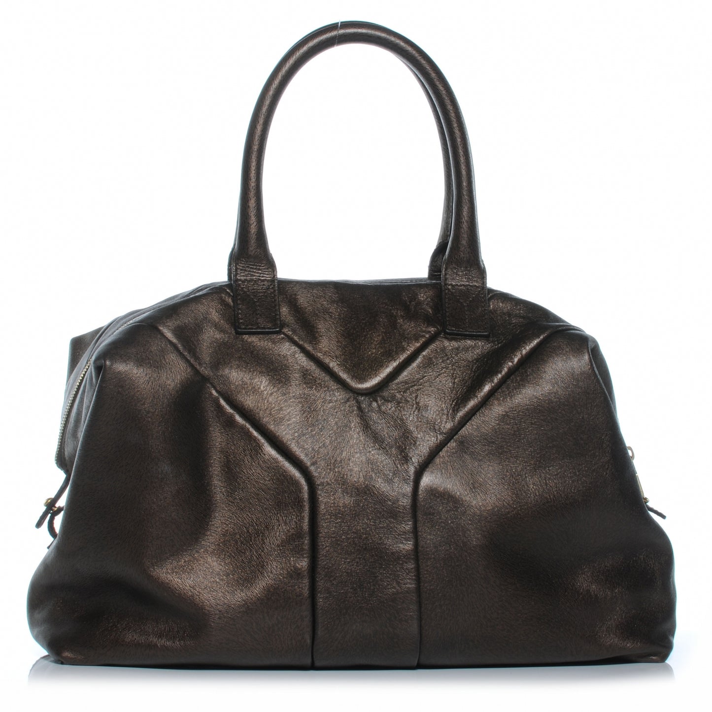 Fur Embossed Medium Easy Sac Brown