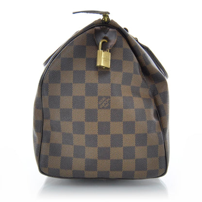 Louis Vuitton Damier Ebene Speedy 30 4 of 9