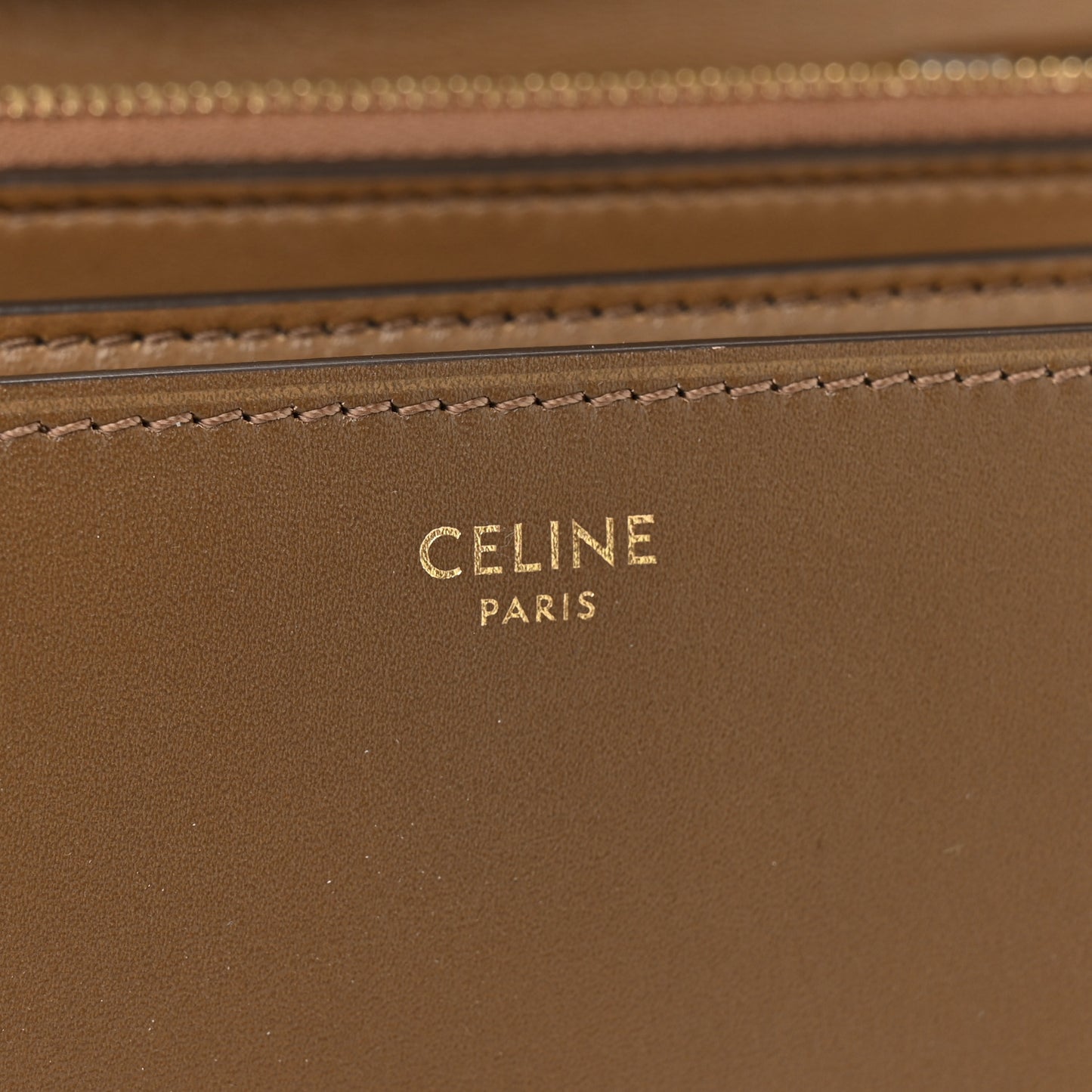 Box Calfskin Medium Classic Box Flap Bag  Camel