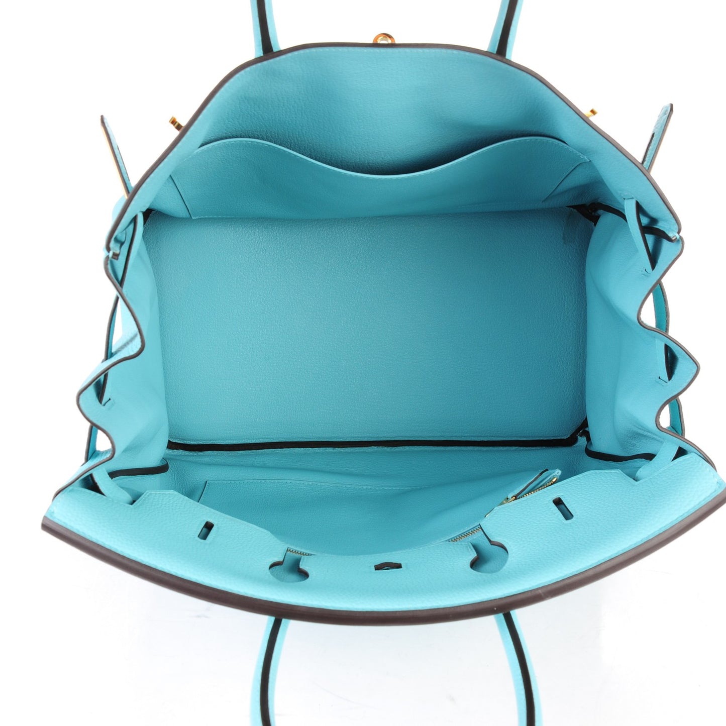 Togo Birkin 35 Bleu Atoll