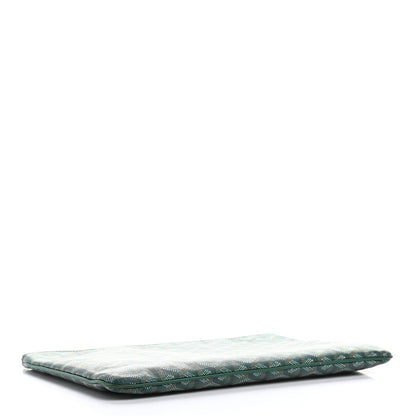 Goyard Goyardine Senat Pochette MM Green 4 of 9