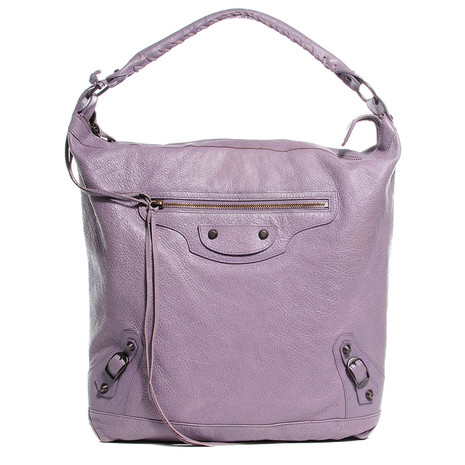 Balenciaga Agneau Classic Hardware Day Hobo Glycine 1 of 14