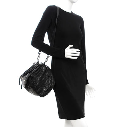 Givenchy Tumbled Sheepskin Medium Pandora Black 2 of 16