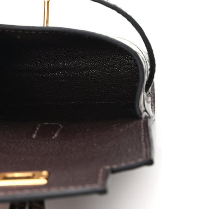 Hermes Matte Alligator Festival Kelly Bag Charm Ebene 3 of 6
