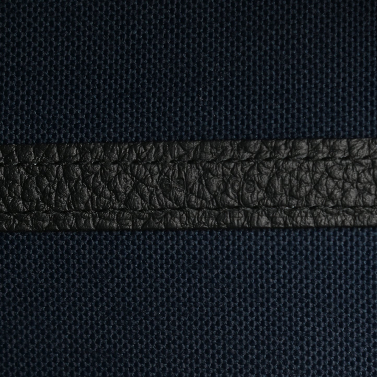 Toile Negonda Garden Party Tote 36 MM Bleu Marine Black