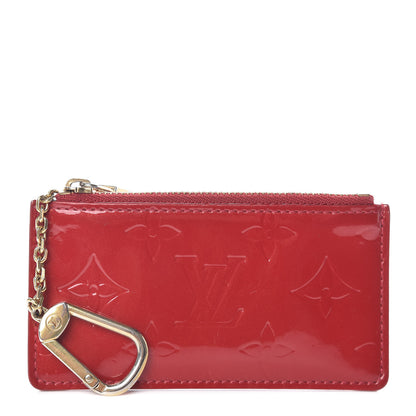Louis Vuitton Vernis Key Pouch Pomme D'Amour 1 of 6