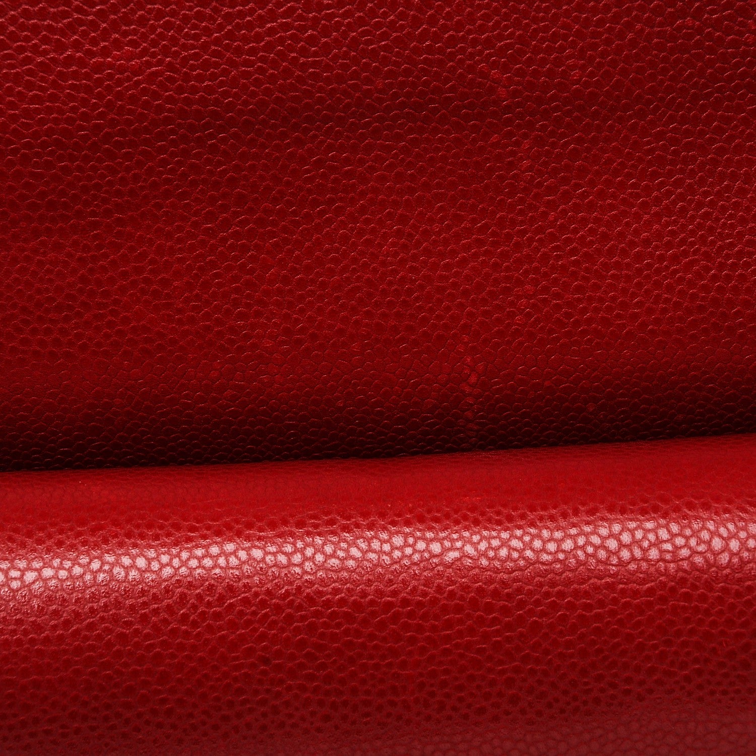 Chanel Caviar Quilted Jumbo Double Flap Red 8 of 9