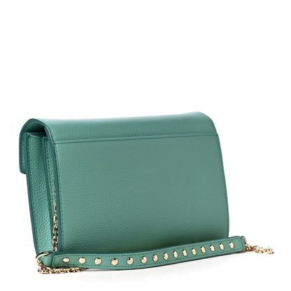 MCM Calfskin Studded Patricia Wallet On Chain Mint 2 of 4