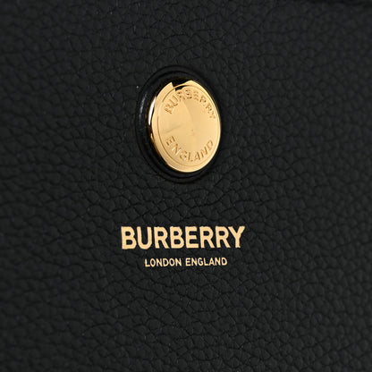 Burberry Grainy Calfskin Large Title Bag Black 18 of 18