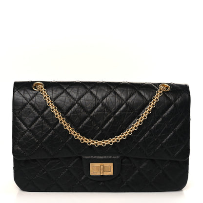 Chanel Aged Calfskin Quilted 2.55 Reissue 227 Flap Black 1 of 9