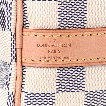 Louis Vuitton Damier Azur Speedy Bandouliere 25 8 of 9