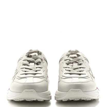 Gucci Calfskin Logo Womens Rhyton Sneakers 39 Ivory 2 of 9