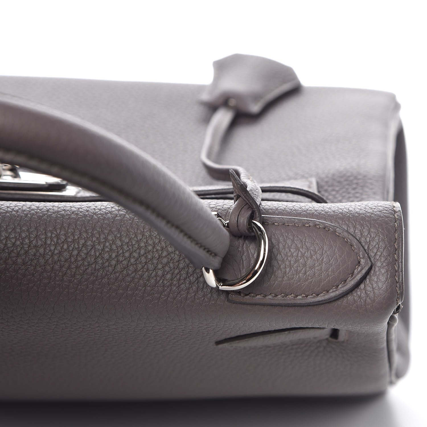 Hermes Togo Kelly Retourne 28 Etain 11 of 34