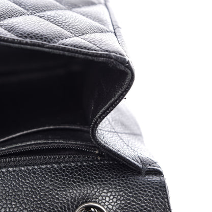 Chanel Caviar Quilted Maxi Single Flap Black 14 of 16