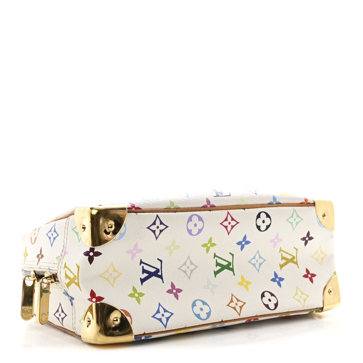 Monogram Multicolor Trouville White