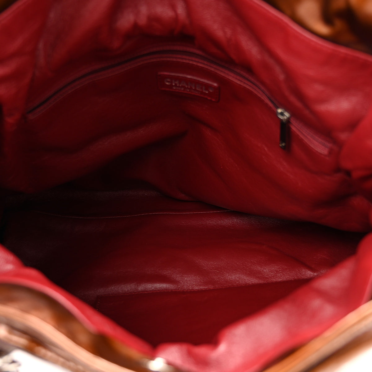 Patent Bonbons Shopper Tote Bronze