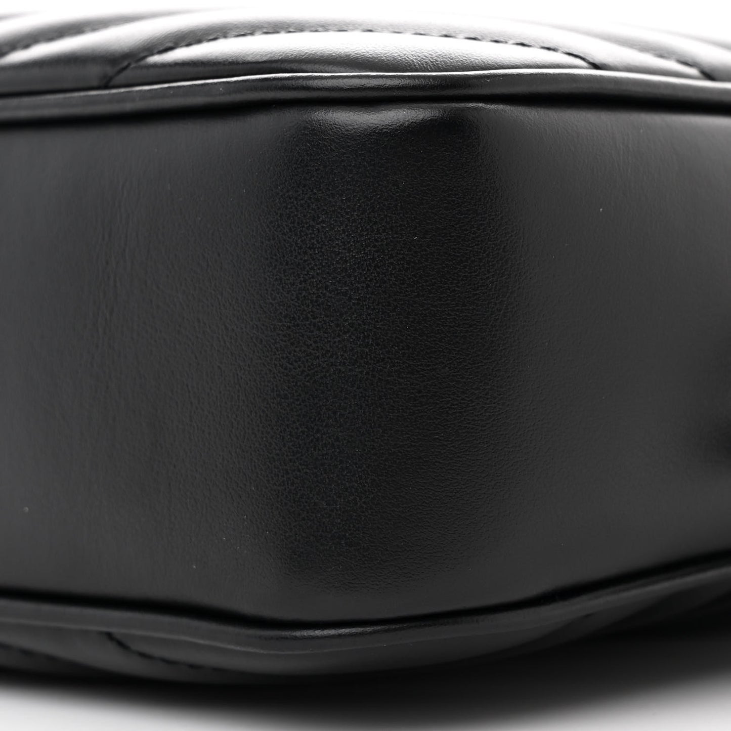 Calfskin Matelasse Monogram Lou Camera Bag Black