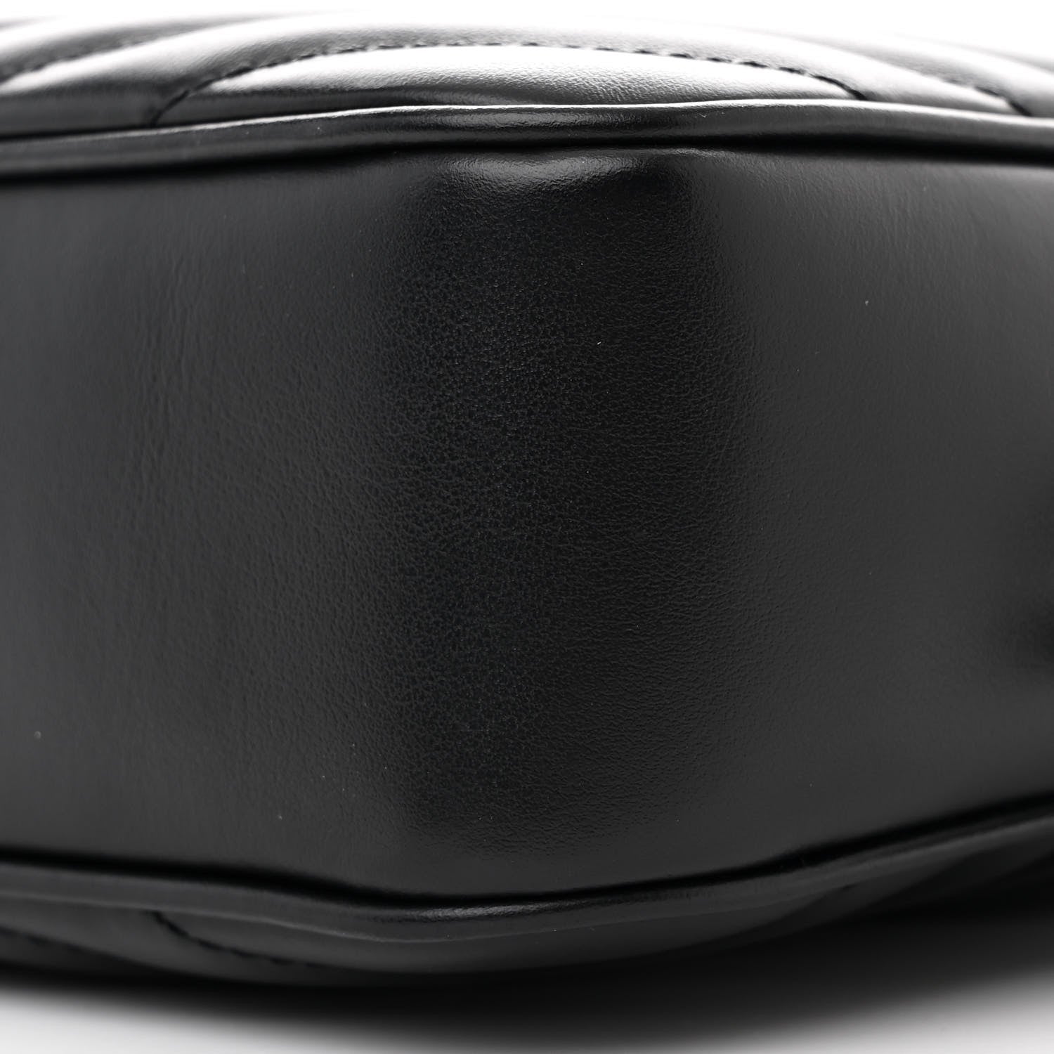 Saint Laurent Calfskin Matelasse Monogram Lou Camera Bag Black 10 of 11