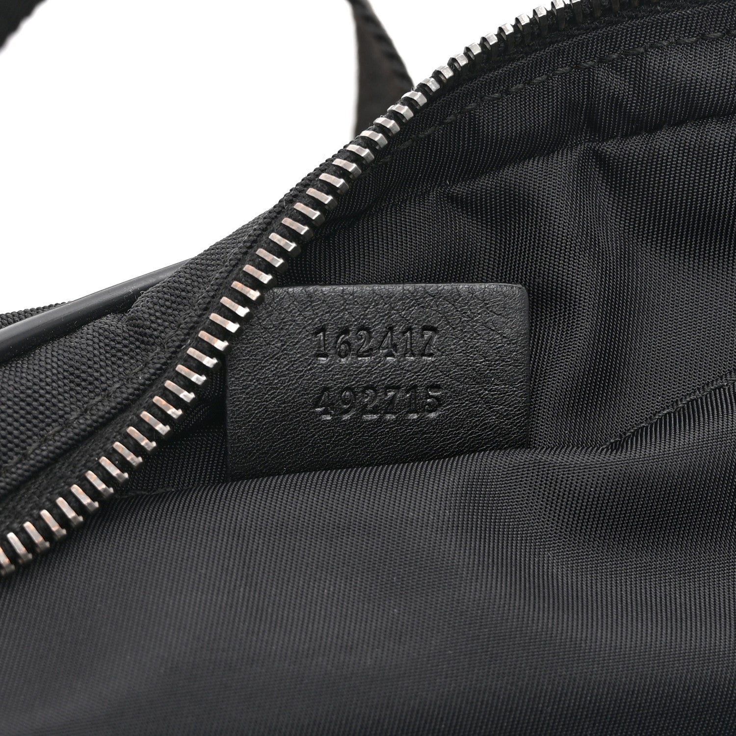 Gucci Guccissima Nylon Belt Bag  Black 7 of 10