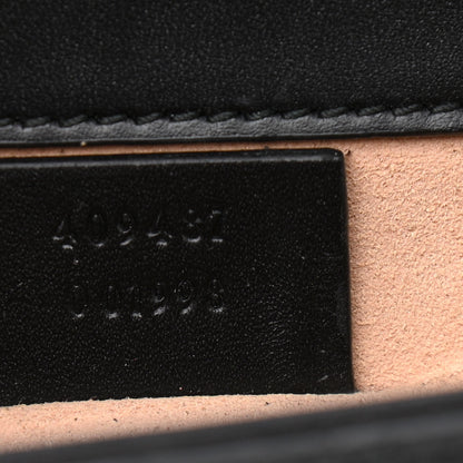 Gucci Guccissima Small Padlock Shoulder Bag Black 7 of 13