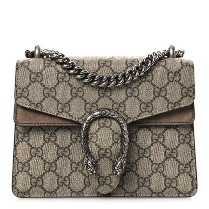 Gucci GG Supreme Monogram Mini Dionysus Shoulder Bag Taupe 1 of 11