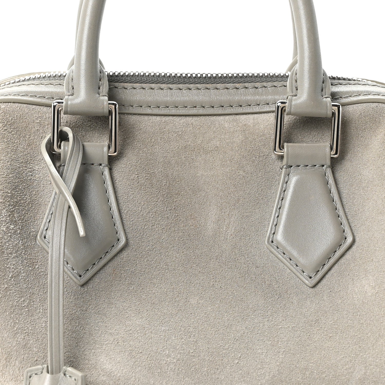 Louis Vuitton Suede Cubic Illusion Speedy Cube PM Grey 8 of 10