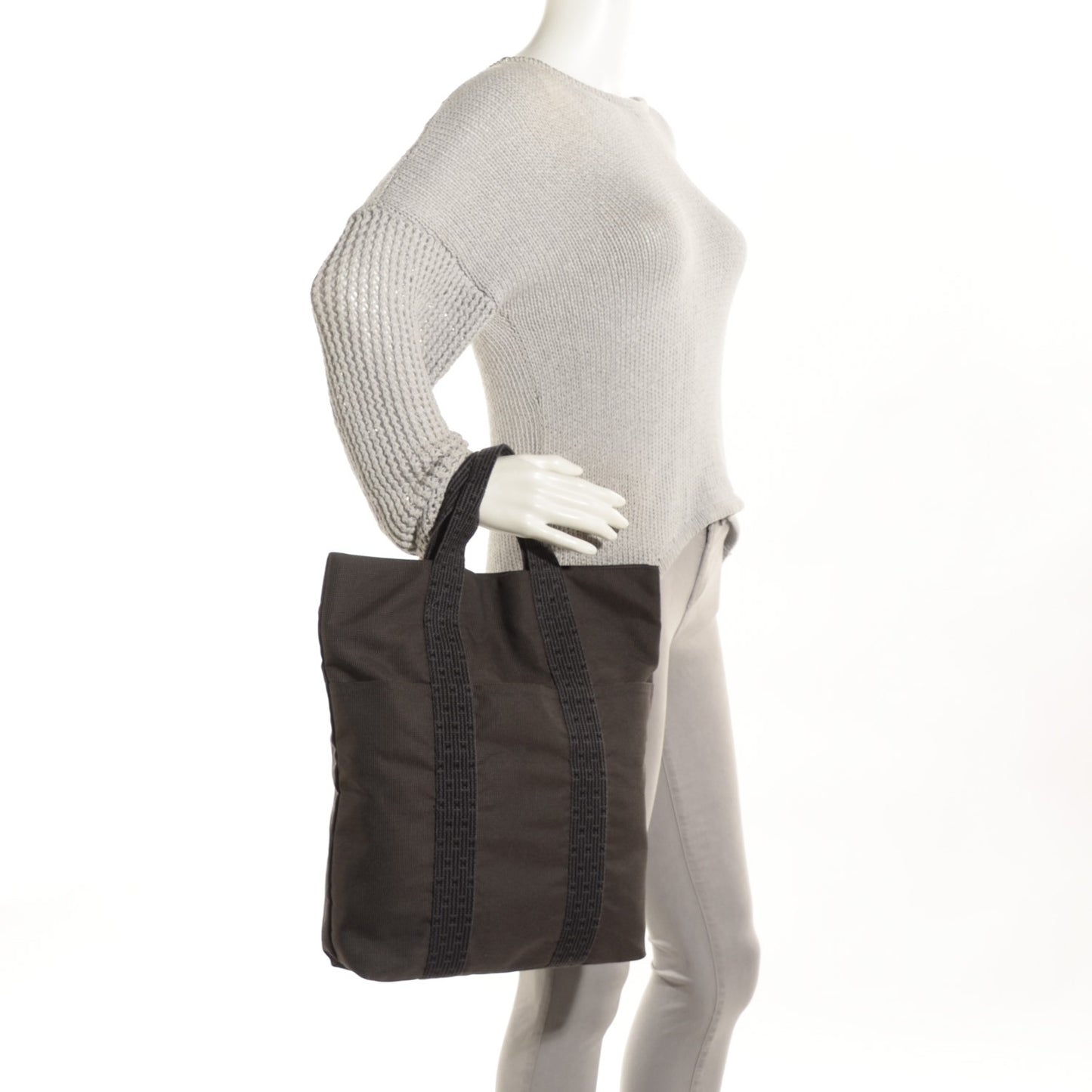 Canvas Herline Cabas Grey