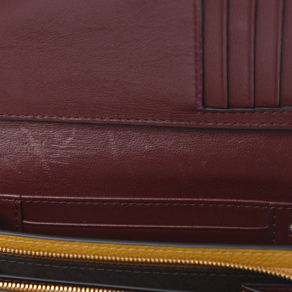 Mulberry Small Classic Grain Medium Continental French Wallet Deep Amber 9 of 9