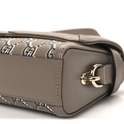 Gucci GG Shadow Monogram Small Luce Shoulder Bag Beige 10 of 10