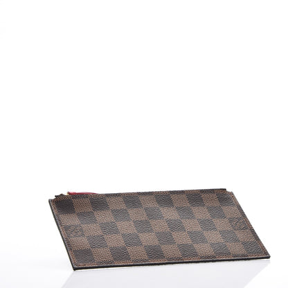 Louis Vuitton Damier Ebene Felicie Chain Wallet Zippered Insert 4 of 6