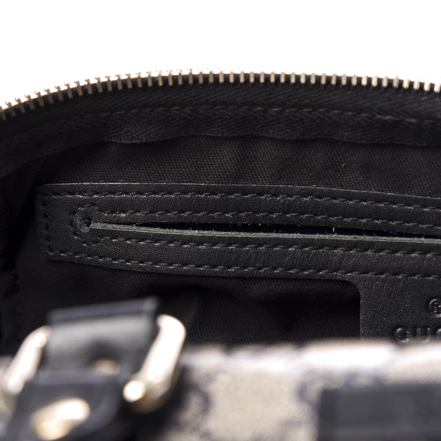 Gucci Crystal Monogram Medium Joy Boston Black 9 of 14
