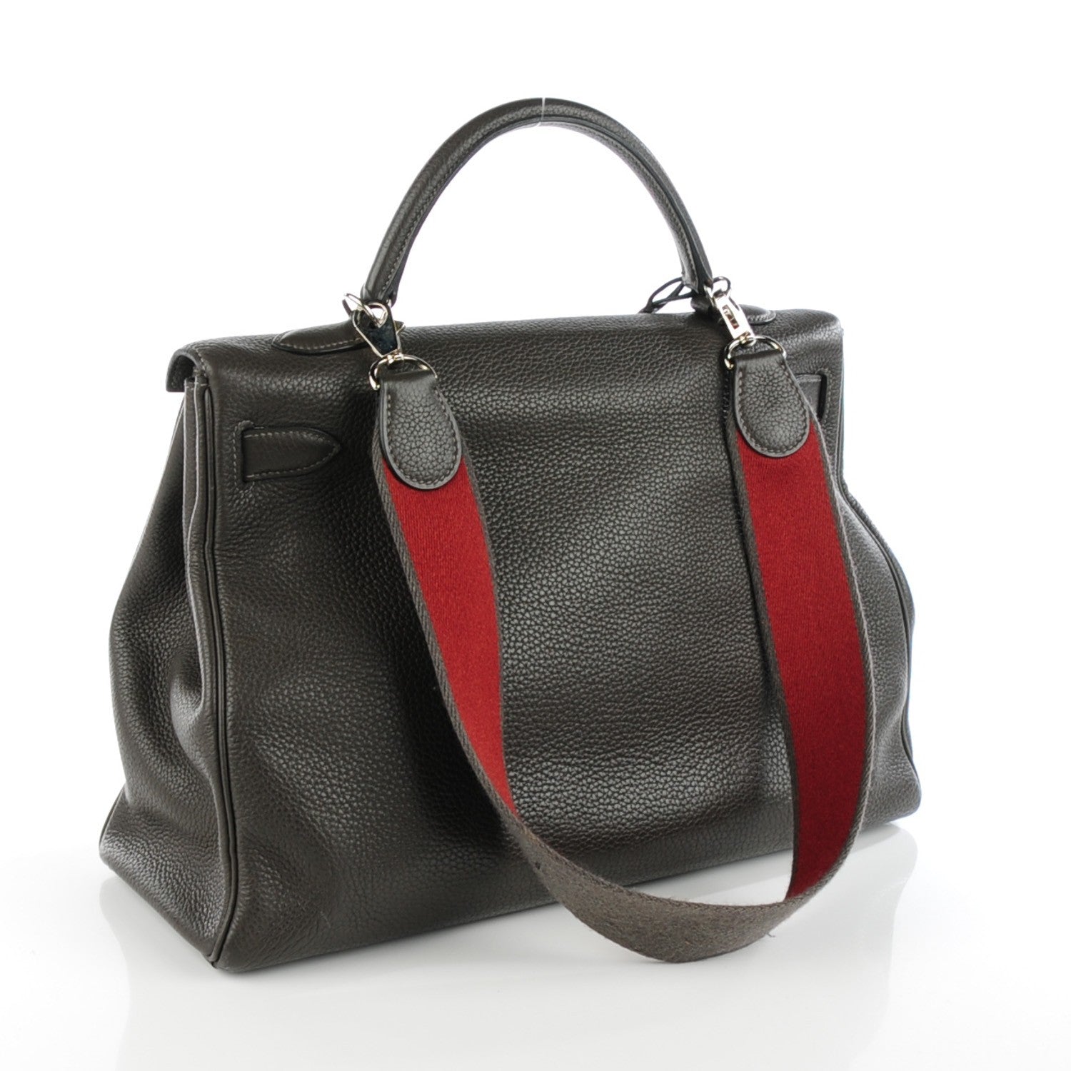 Hermes Taurillon Clemence Kelly 40 Graphite 3 of 23