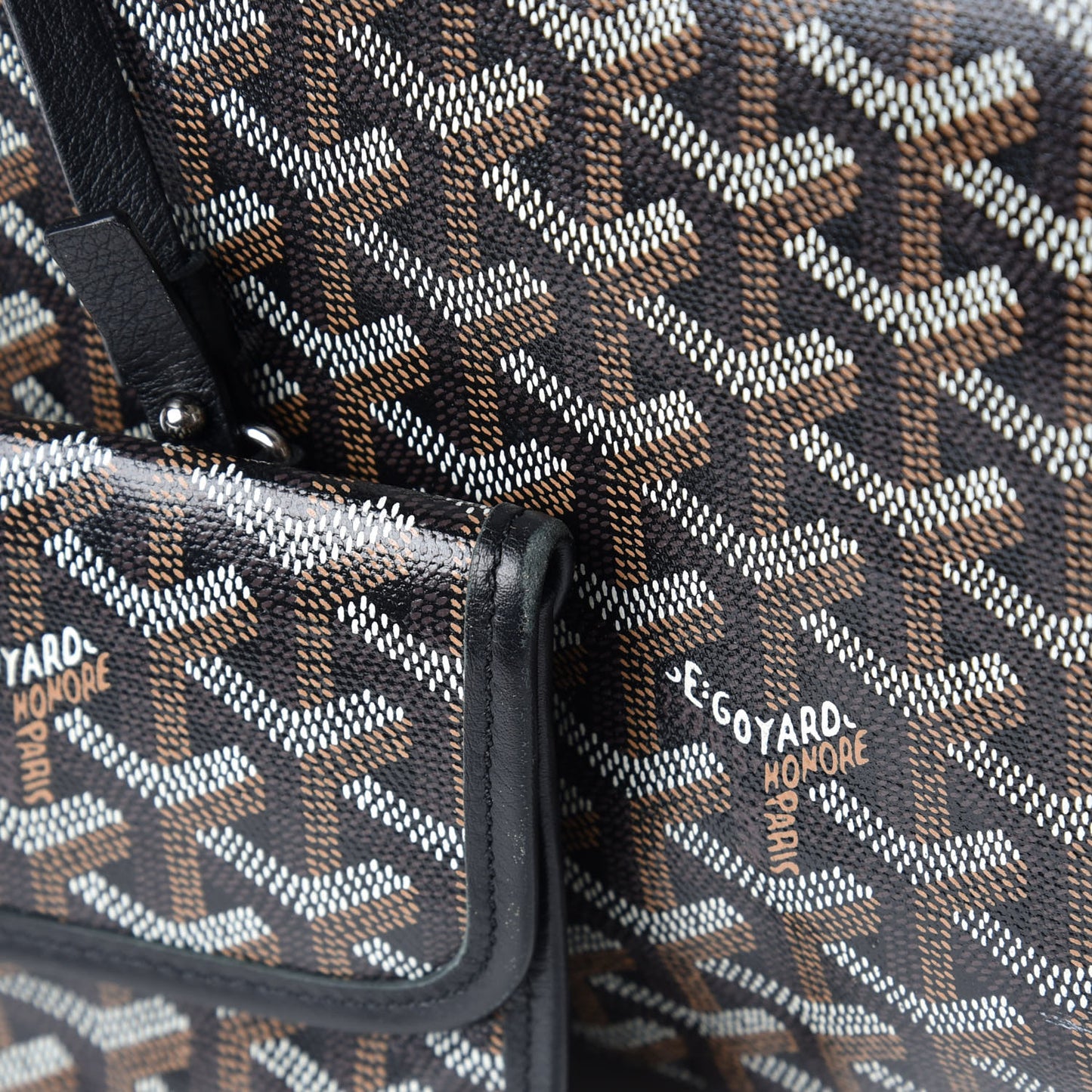 Goyardine Saint Louis GM Black