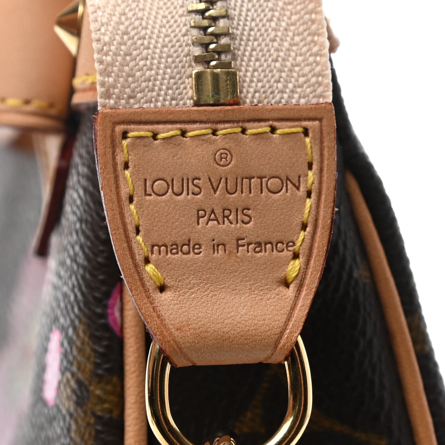 Louis Vuitton Monogram Cherry Blossom Pochette Accessories Brown 7 of 7