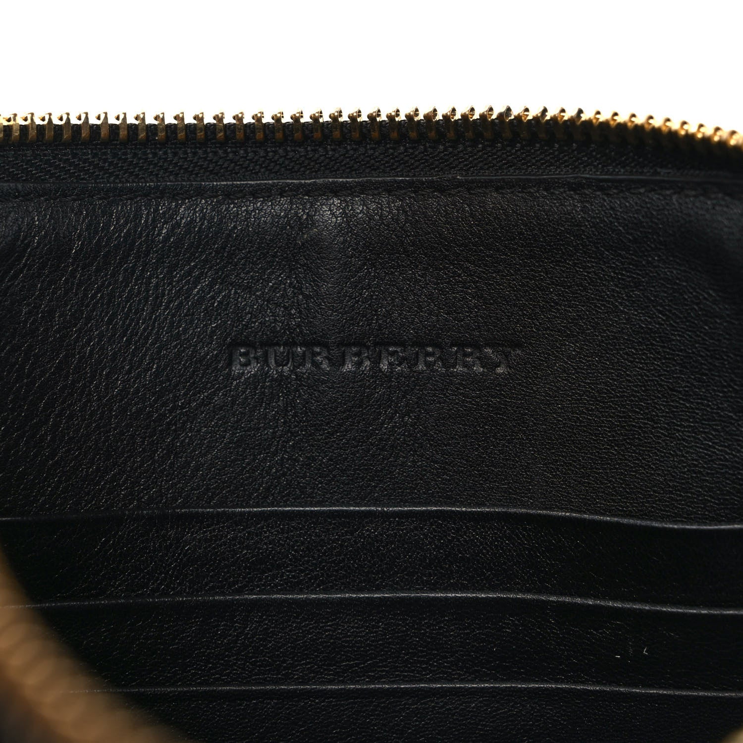 Burberry House Check Derby Peyton Crossbody Clutch Bag Black 6 of 9