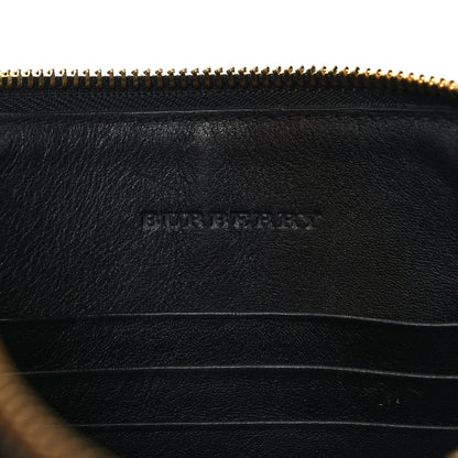 Burberry House Check Derby Peyton Crossbody Clutch Bag Black 6 of 9