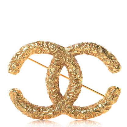 Chanel CC Brooch Gold 5 of 7